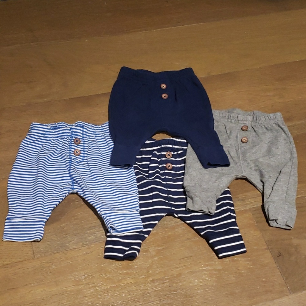 Carters simple joy NB pant bundle